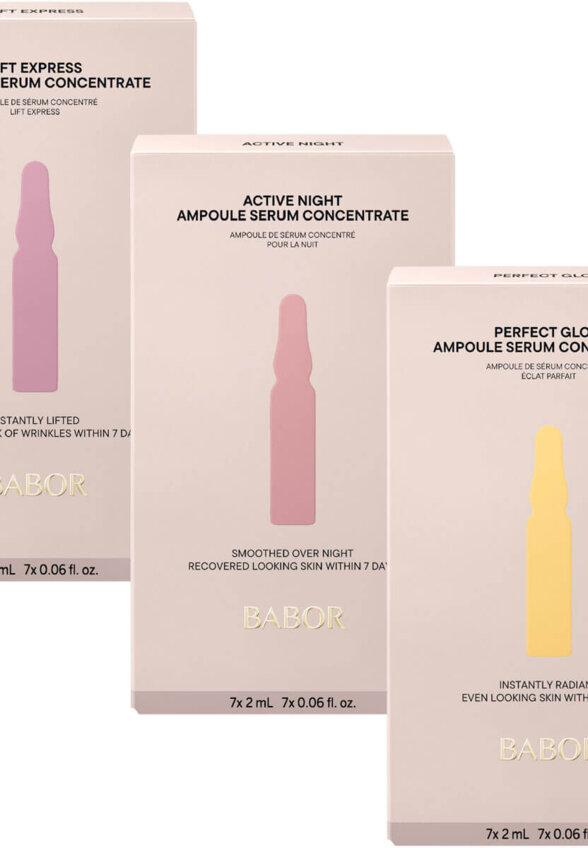 Набор Ампульных сывороток «Чудесное омоложение»: сокращение глубины морщин за 3 недели