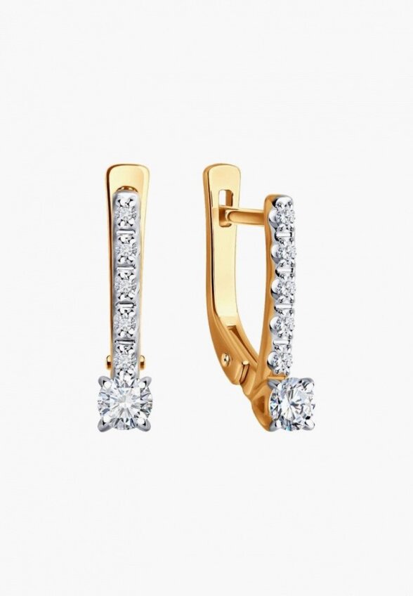 Серьги Diamant