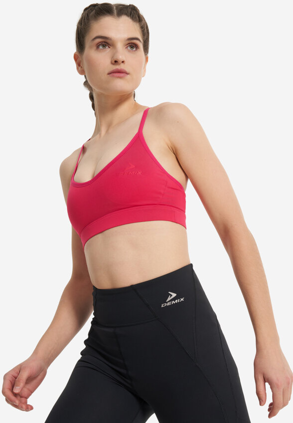 Топ бра спортивный Demix SoftShape Gym, Розовый