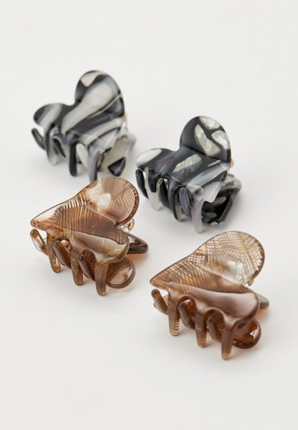 Заколки-крабы 4 шт. Perles