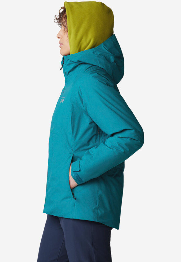 Куртка утепленная женская Mountain Hardwear Stretch Ozonic, Голубой
