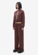 Худи zip crop Uniform Reddish Brown FABLE3  - превью