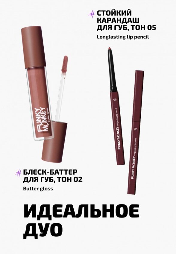 Блеск для губ Funky Monkey