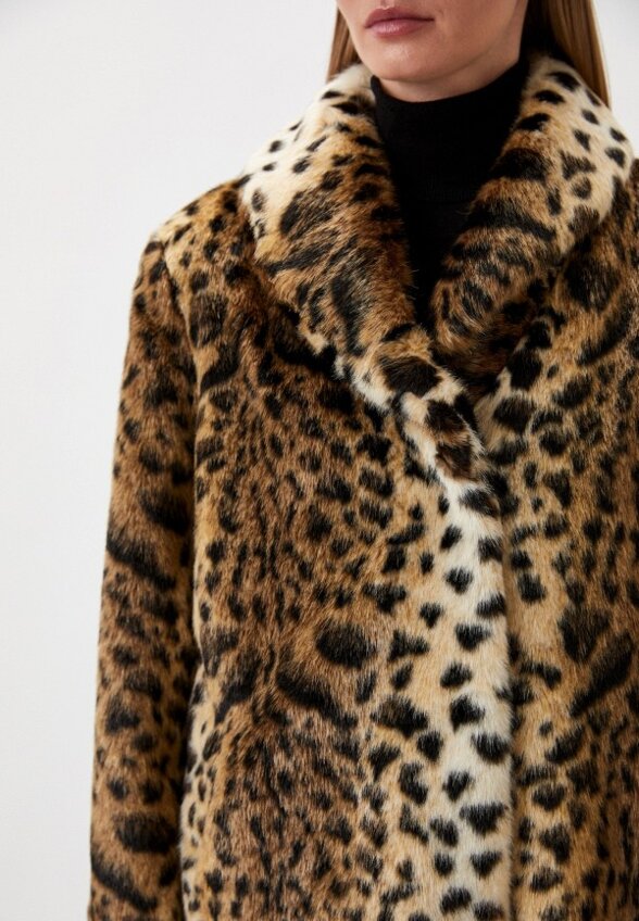 Пальто меховое Pinko