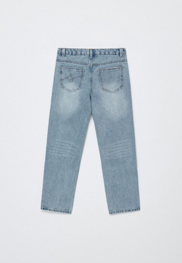 Джинсы Mom fit для девочек