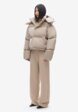 Пуховик Uniform crop Beige Sand FABLE2  - превью