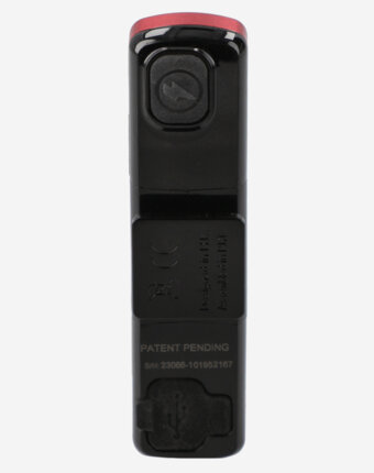 Фонарь велосипедный задний Moon, Черный