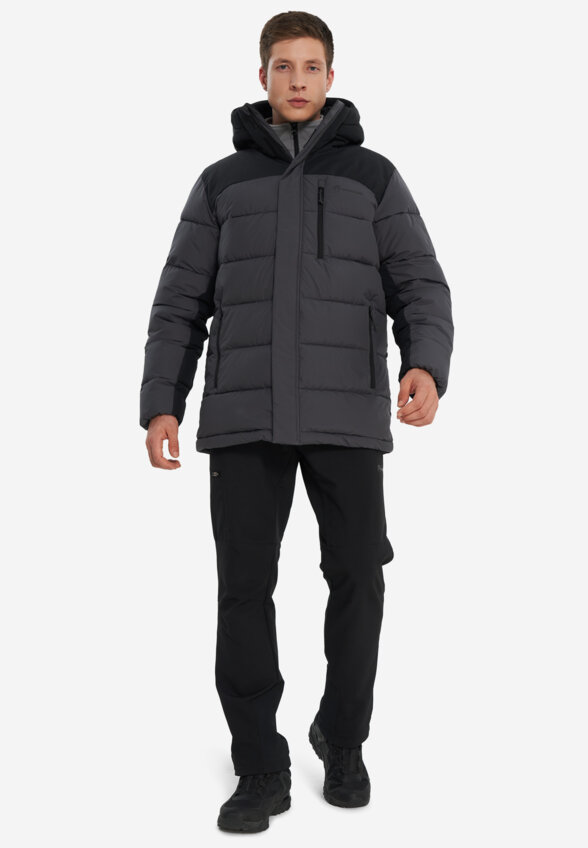 Пуховик мужской Outventure, Серый