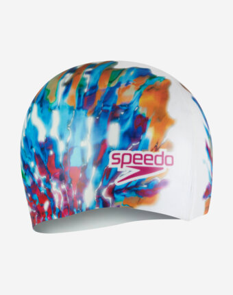 Шапочка для плавания Speedo Digital Print, Мультицвет женщинам