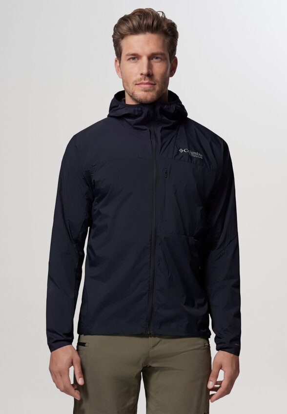 Ветровка мужская Columbia Khyex Pro Wind Jacket, Черный
