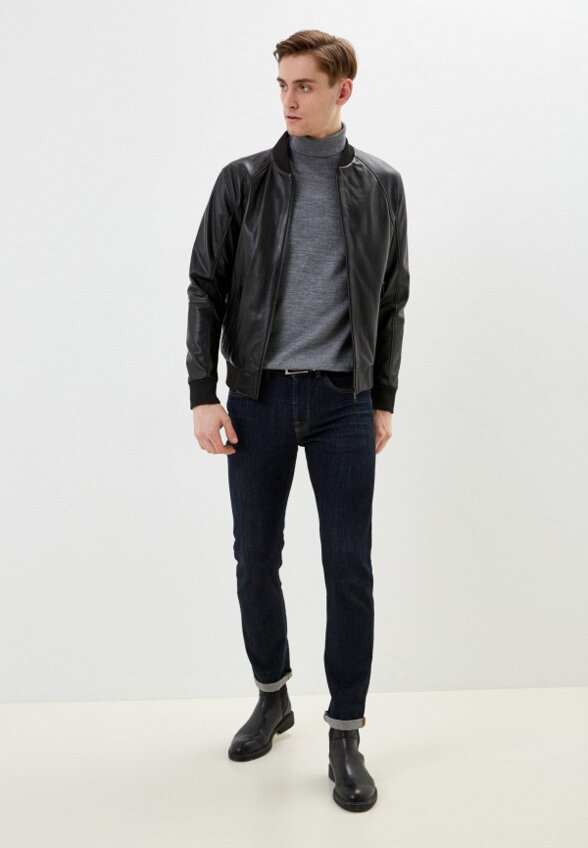 Куртка кожаная Urban Fashion for Men