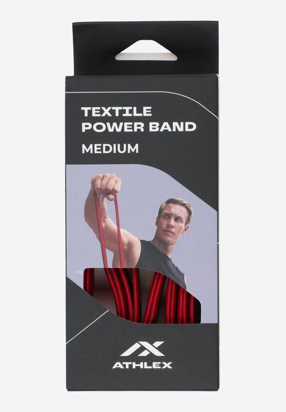 Силовая лента Athlex, Красный