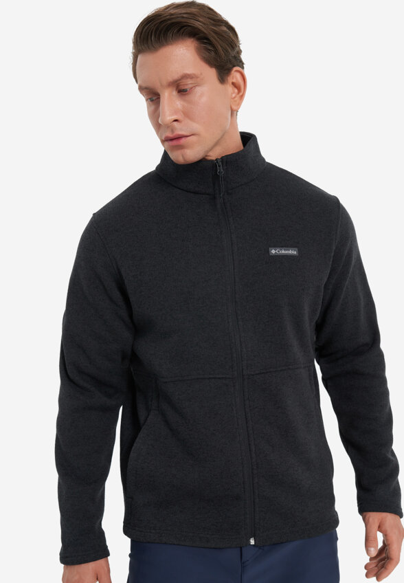 Джемпер флисовый мужской Columbia Alto Pass Full Zip Fleece, Черный