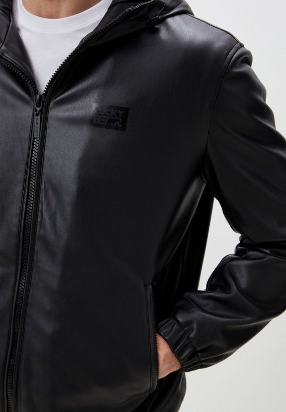 Куртка кожаная Lucky Bear