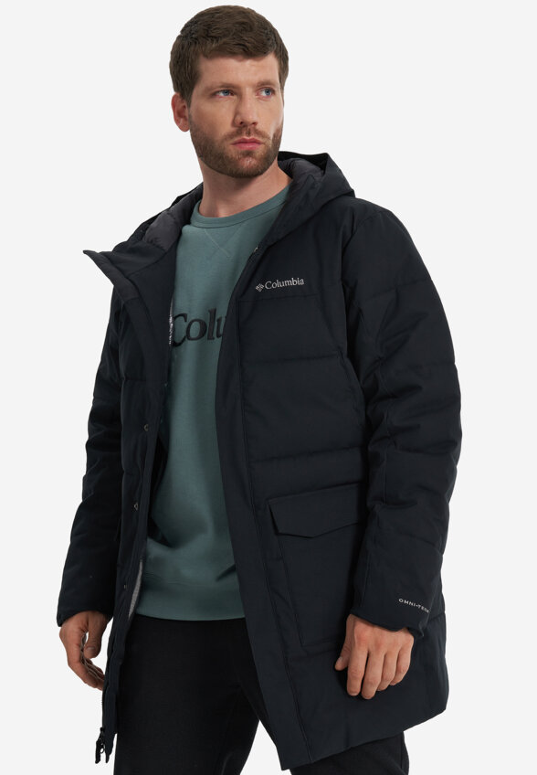 Пуховик мужской Columbia Cedar Summit II Mid Insulated Jacket, Черный