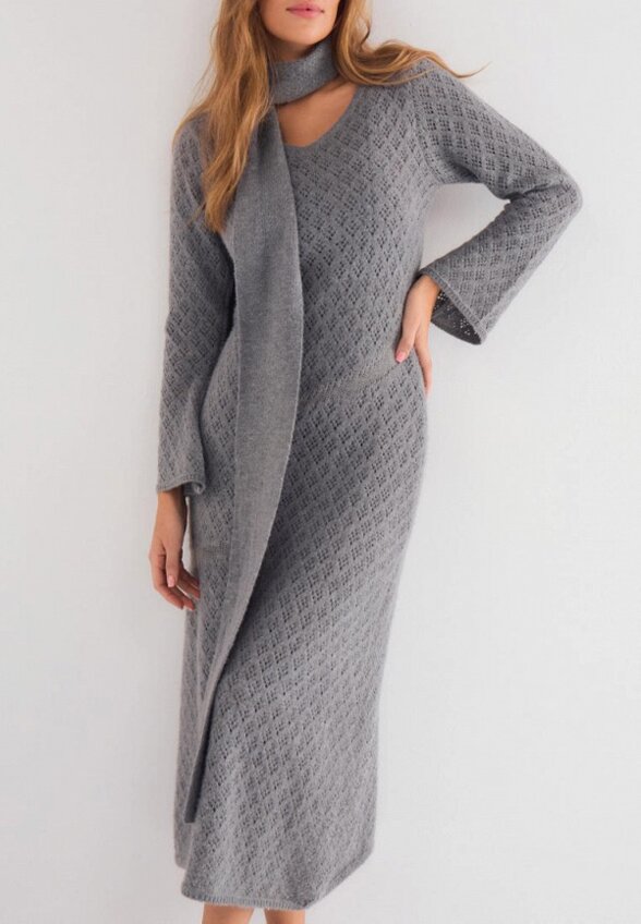 Платье и шарф Vittoria Vicci