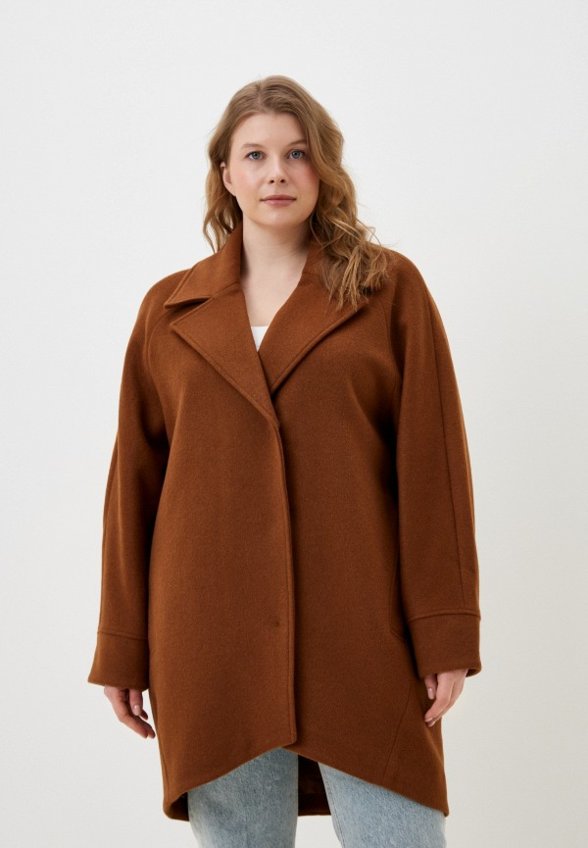 Пальто однобортное Le Monique