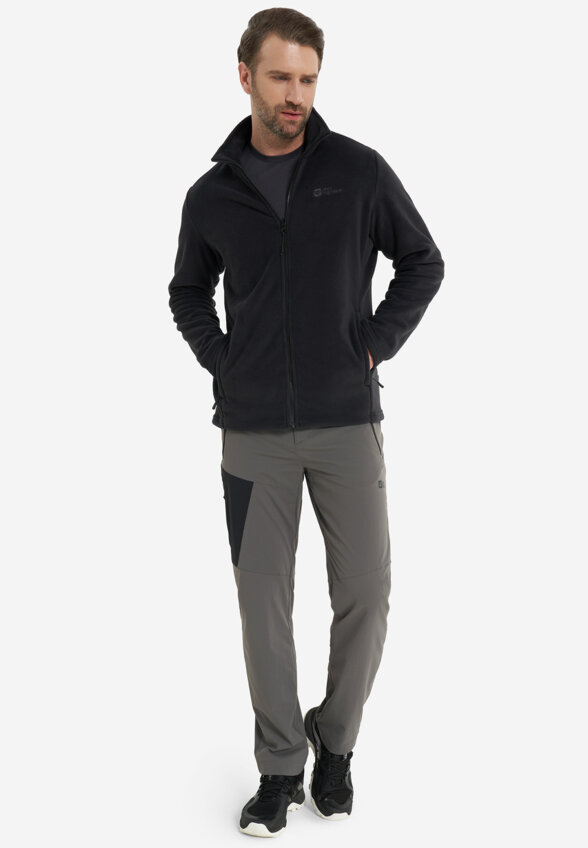 Джемпер флисовый мужской Jack Wolfskin Winterstein, Черный