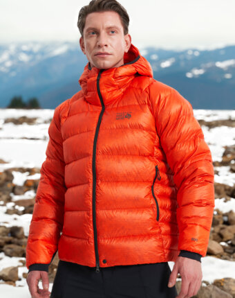 Пуховик мужской Mountain Hardwear Phantom Alpine, Оранжевый женщинам