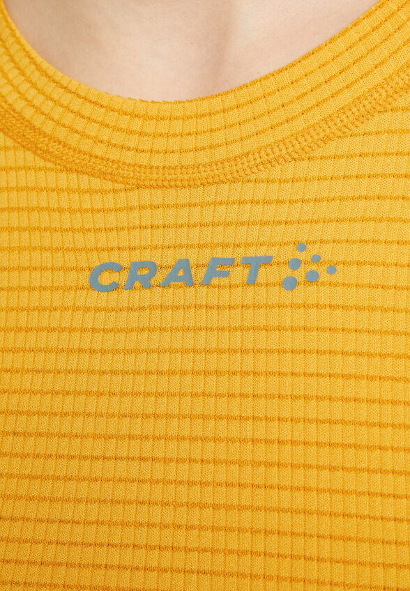 Термобелье верх женское Craft Pro Wool Extreme, Желтый