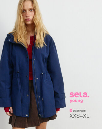 Плащ из линейки SELA Young женщинам