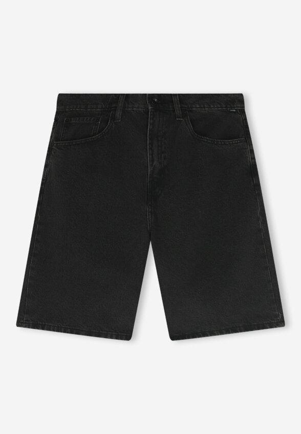 Шорты мужские Vans Check-5 Baggy Denim, Черный