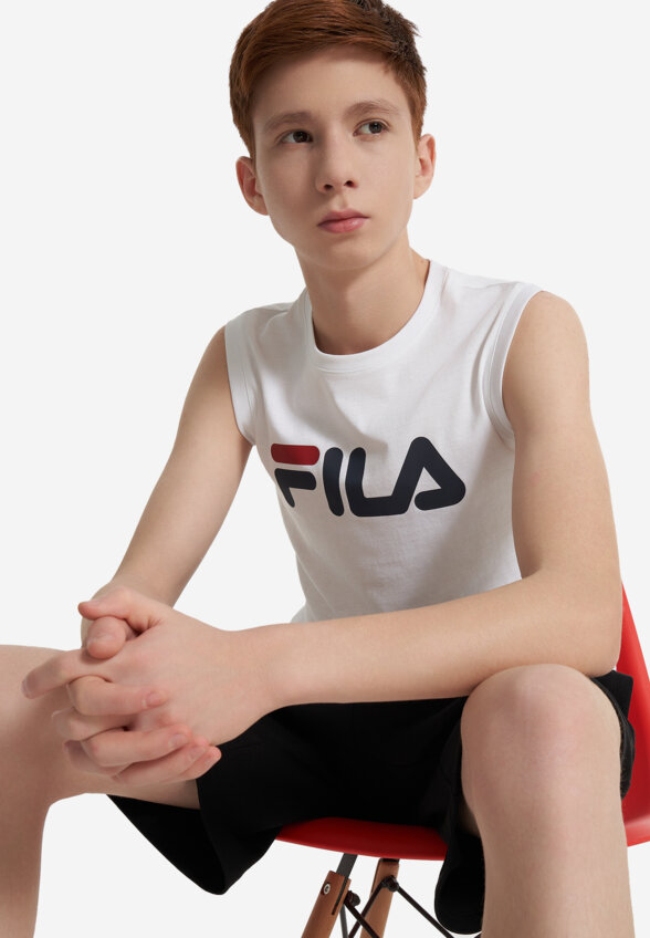 Майка для мальчиков FILA, Белый