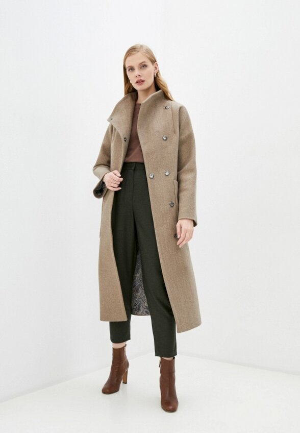 Пальто двубортное Ovelli