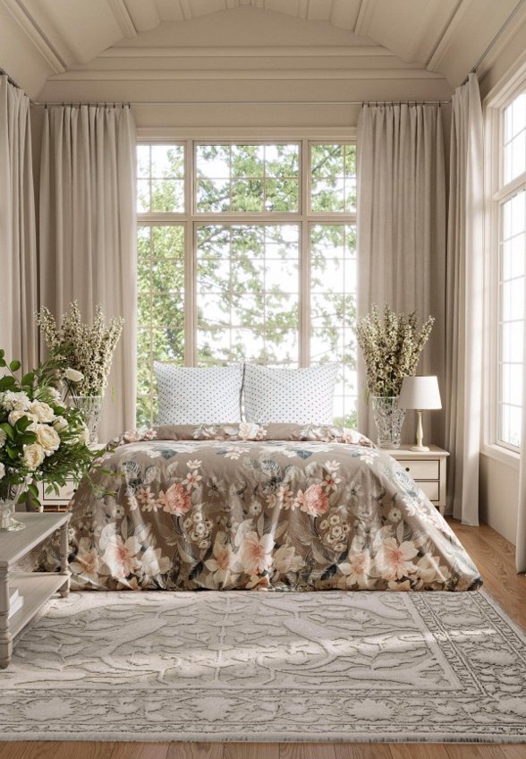 Постельное белье Евро Mia Cara