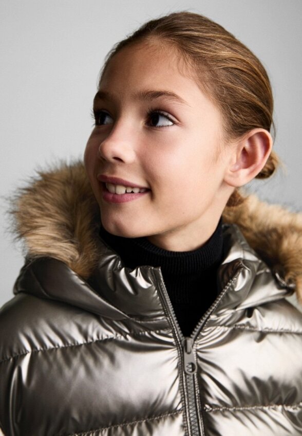 Куртка утепленная Mango Kids