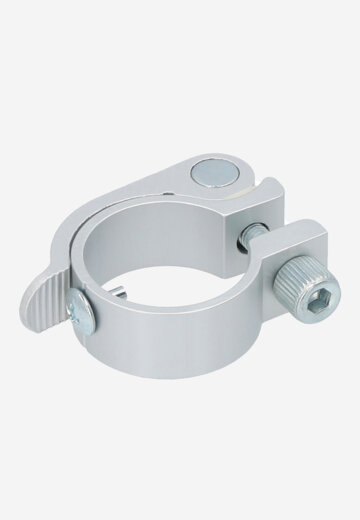 Зажим выноса руля для самоката Reaction 33.2 мм, Серебряный