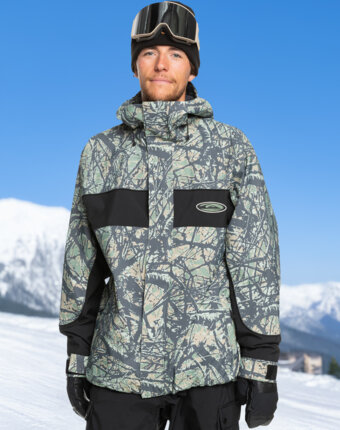Куртка сноубордическая мужская Quiksilver High Altitude 20 K, Мультицвет женщинам