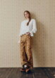 Джинсы Boyfriend fit с принтом из линейки SELA Young10  - превью