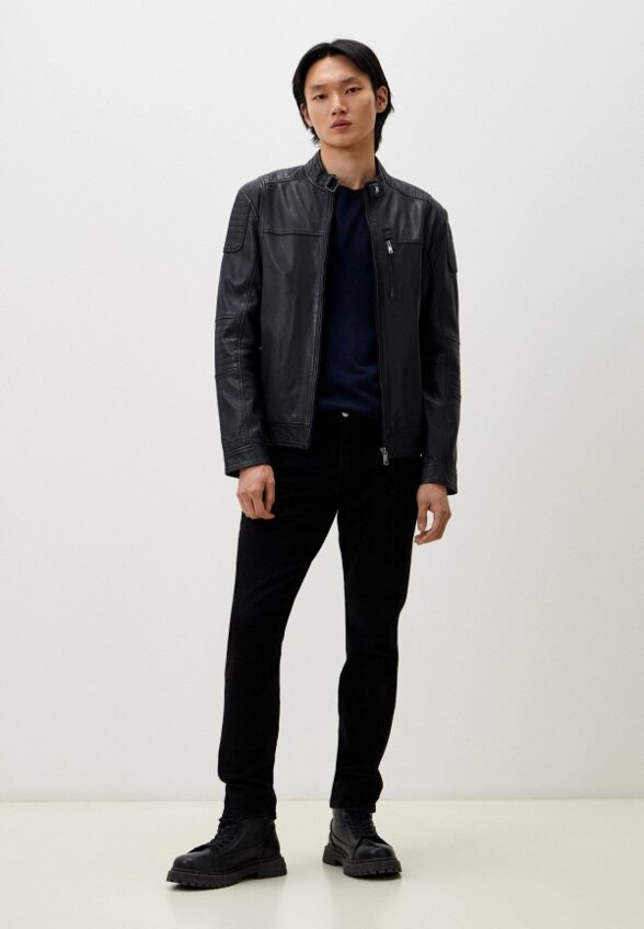 Куртка кожаная Jorg Weber