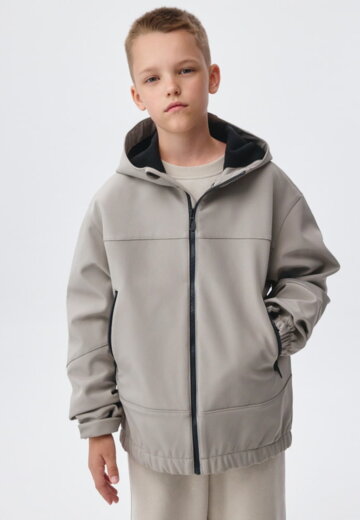 Ветровка из Softshell на флисе для мальчиков