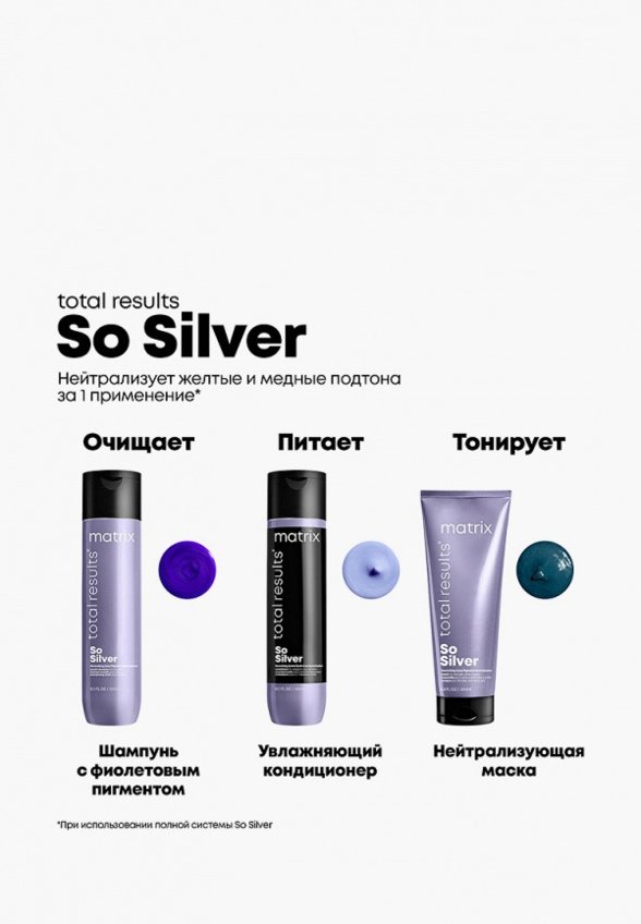 Маска-нейтрализатор желтизны волос Matrix