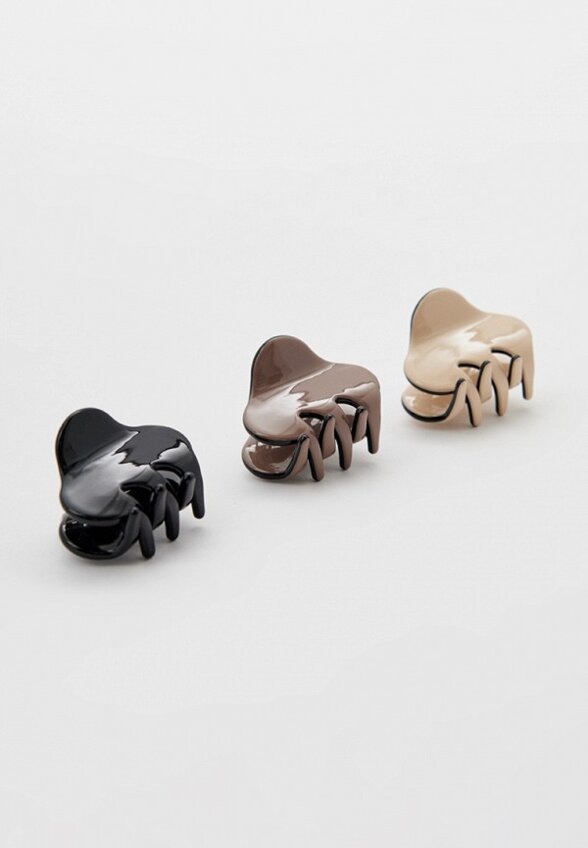 Заколки-крабы 3 шт. Perles