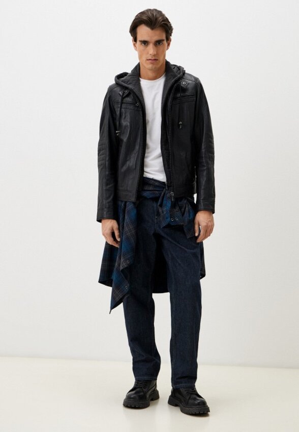 Куртка кожаная Jorg Weber