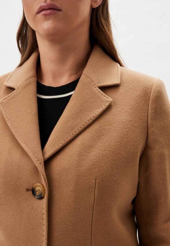 Пальто однобортное Caractere