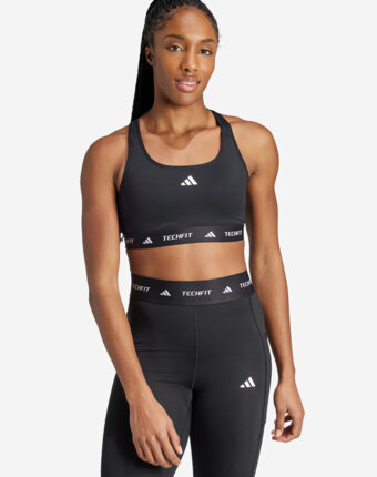 Топ бра спортивный adidas, Черный женщинам