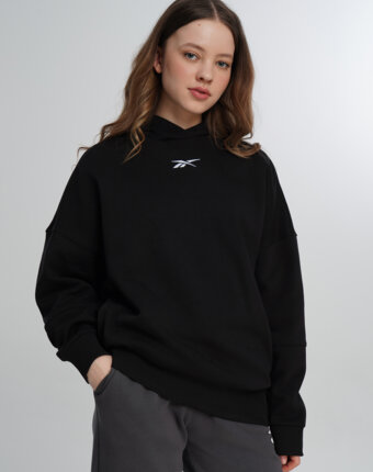 Худи женское Reebok Lux, Черный женщинам