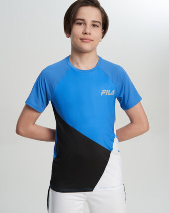 Футболка для мальчиков FILA, Синий женщинам
