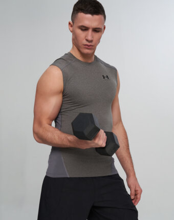 Майка мужская Under Armour Comp, Серый женщинам