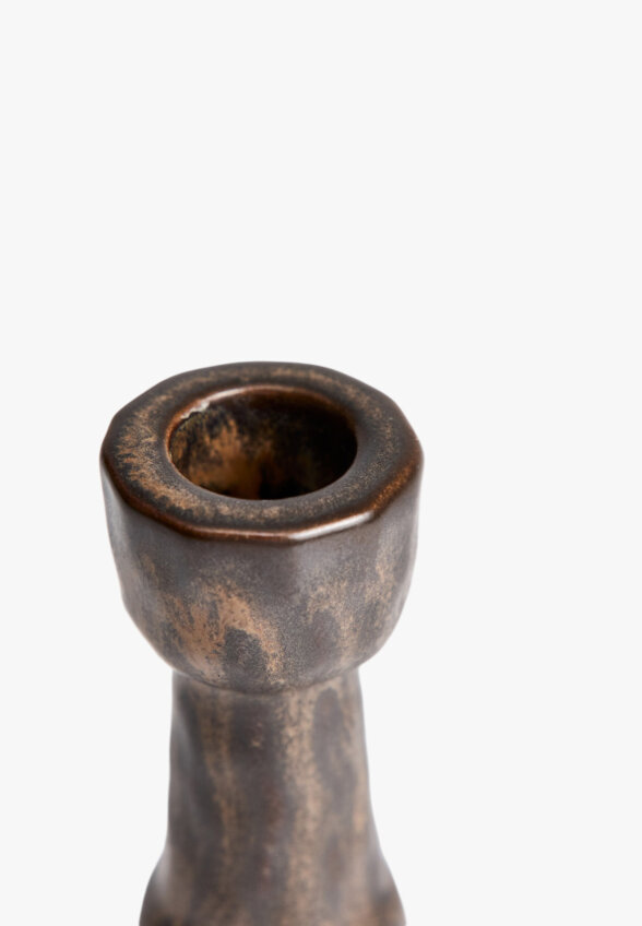 Подсвечник из каменной керамики