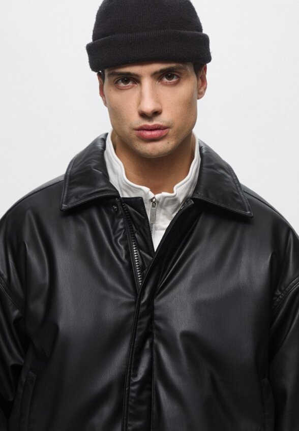 Куртка кожаная утепленная Befree