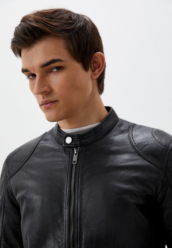 Куртка кожаная Urban Fashion for Men