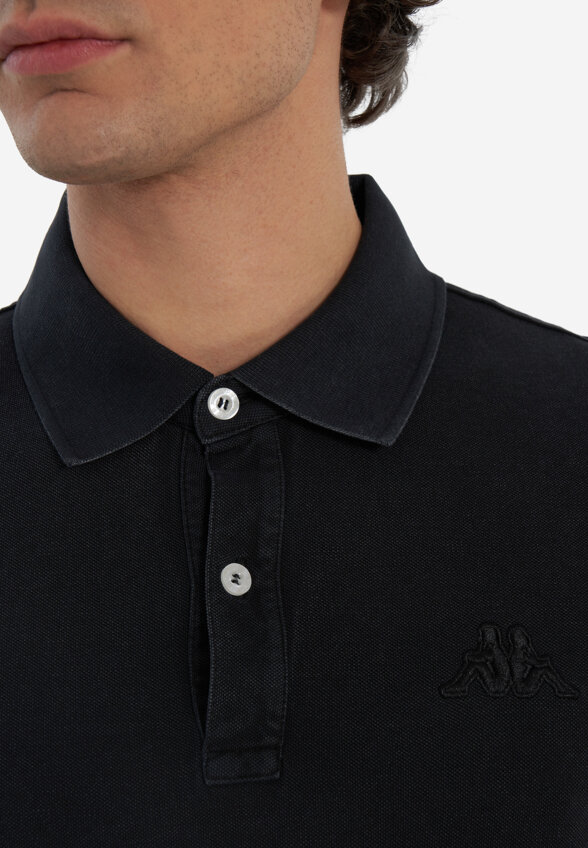 Поло мужское Kappa Polo d’Origini, Черный