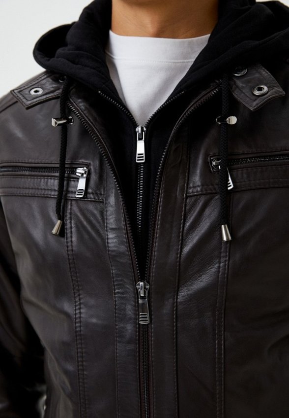 Куртка кожаная Jorg Weber