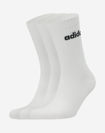 Носки adidas, 3 пары, Белый женщинам