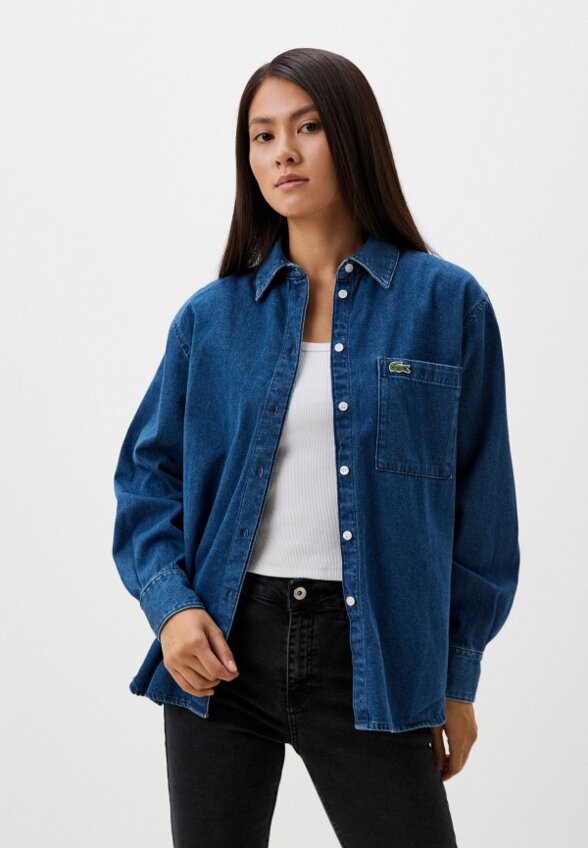Рубашка джинсовая Lacoste